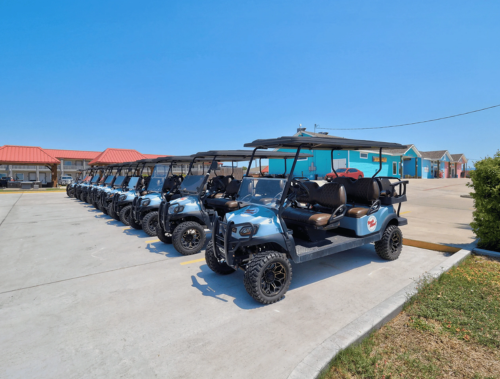 Ocean Edge Exterior with Beach Cruiser Golf Cart